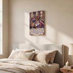 Vertical Framed Canvas Wall Art Printed in Canada