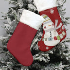 All-Over Print Christmas Socks With Plush Cuff