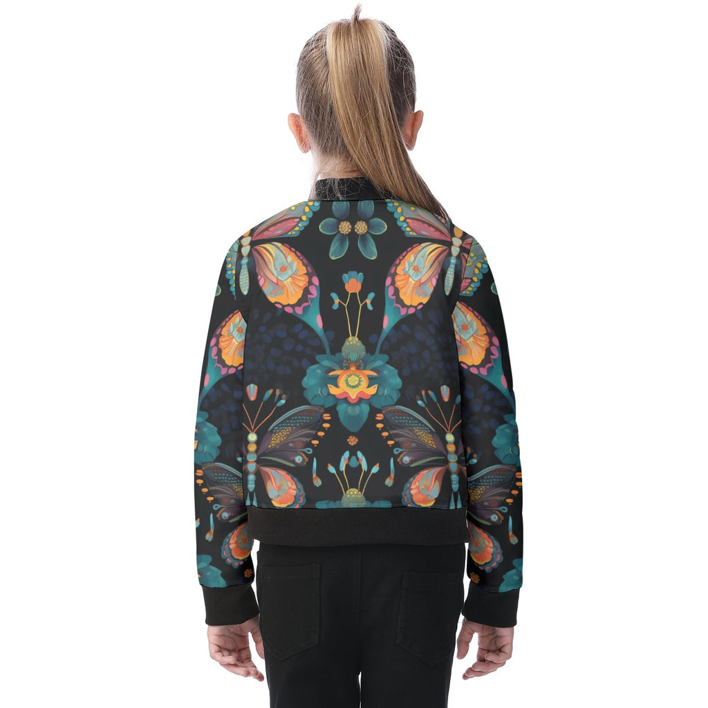 Blouson aviateur imprimé intégral pour enfant