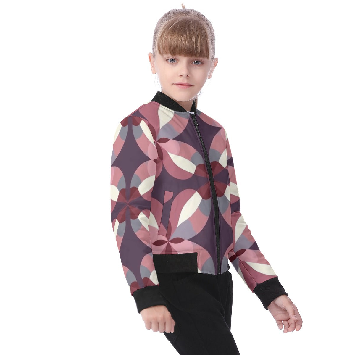 All-Over Print Kid's Bomber Jacket