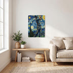 Golfer's Thickened Rectangular Iron Wall Painting Printed in Canada
