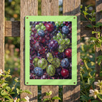 Thickened Rectangular Iron Wall Painting Printed in Canada