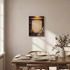 Bible Themed Quotes Designs WIth Purpose Brand Vertical Framed Canvas Wall