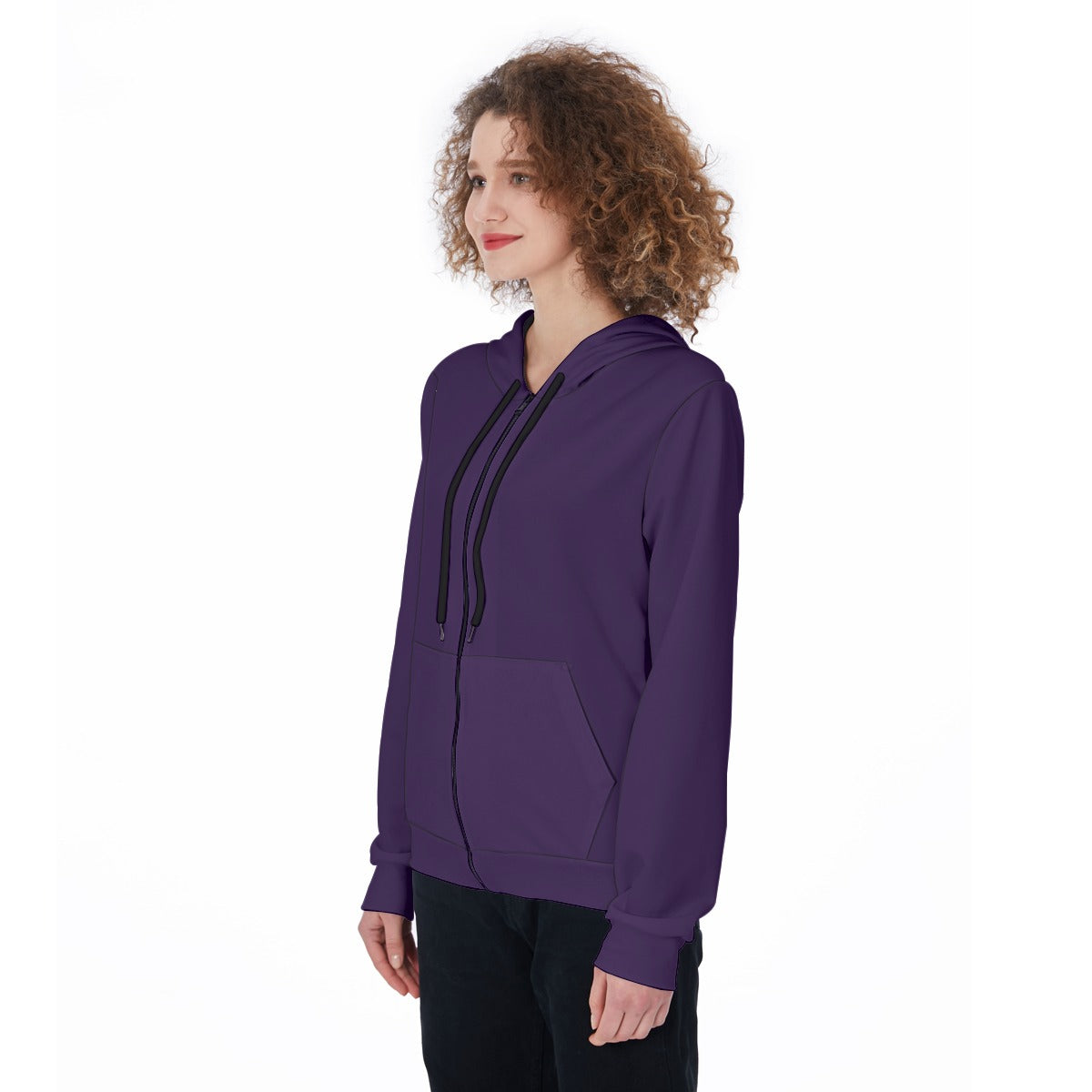 All-Over Print Women's Zip Up Hoodie