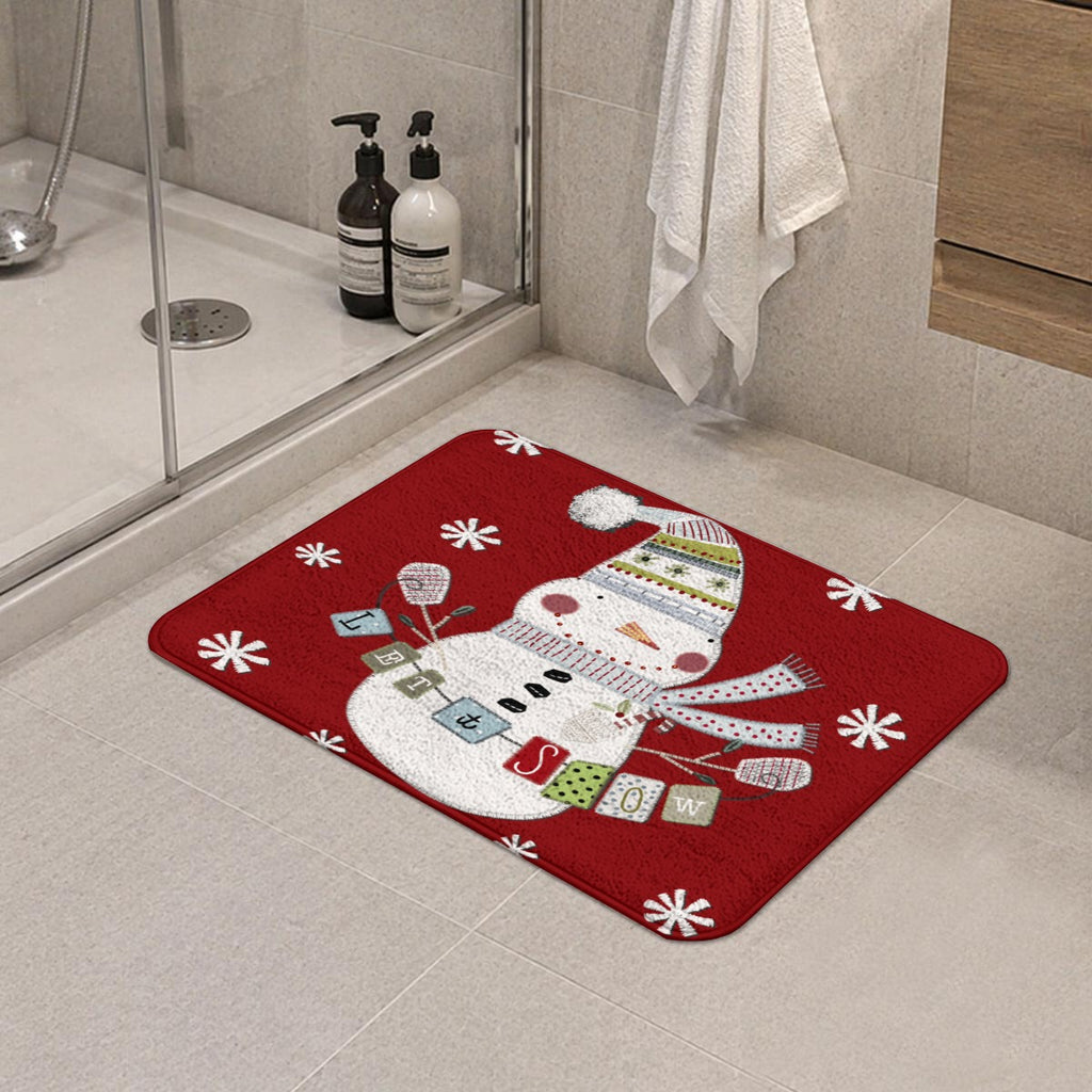 Rounded Diatom Mud Floor Mat Printed in Canada