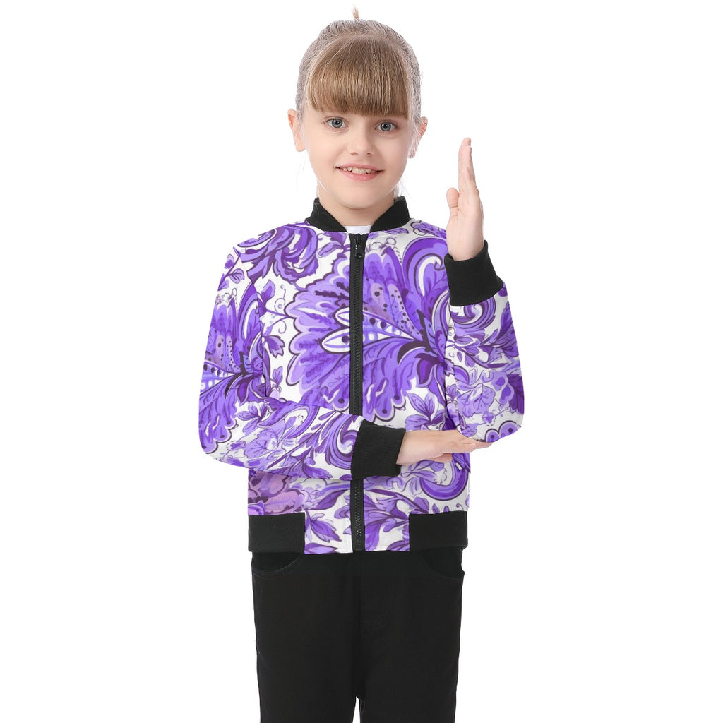 All-Over Print Kid's Bomber Jacket
