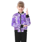 Blouson aviateur pour enfant imprimé all-over