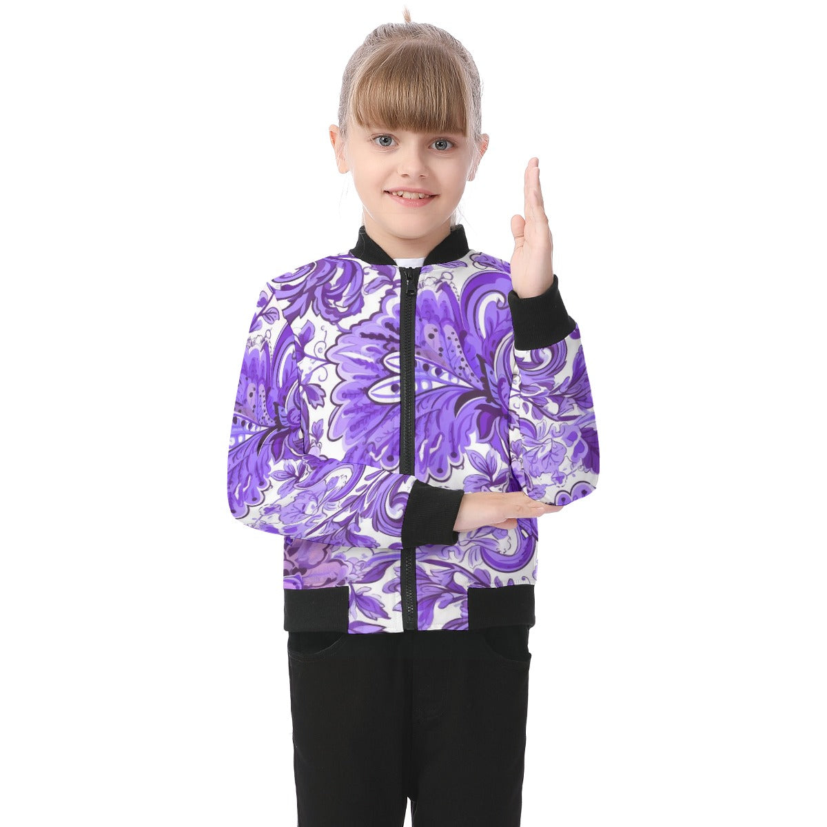All-Over Print Kid's Bomber Jacket