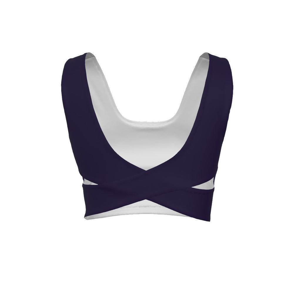 All-Over Print Women's Back Cross Sports Bra
