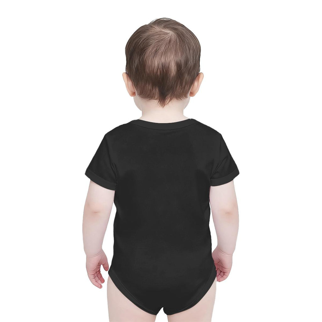 Baby Short-Sleeve Onesie Printed in USA| 190GSM Front Back DTF