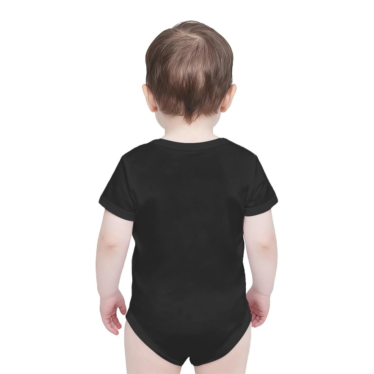 Baby Short-Sleeve Onesie Printed in USA| 190GSM Front Back DTF