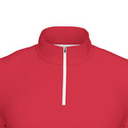 Maglia sportiva da uomo con stampa all-over, colletto e maniche lunghe | Interlock