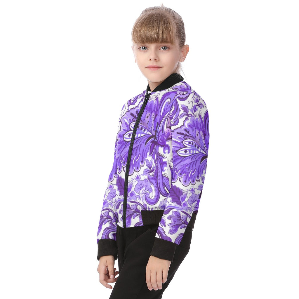 All-Over Print Kid's Bomber Jacket