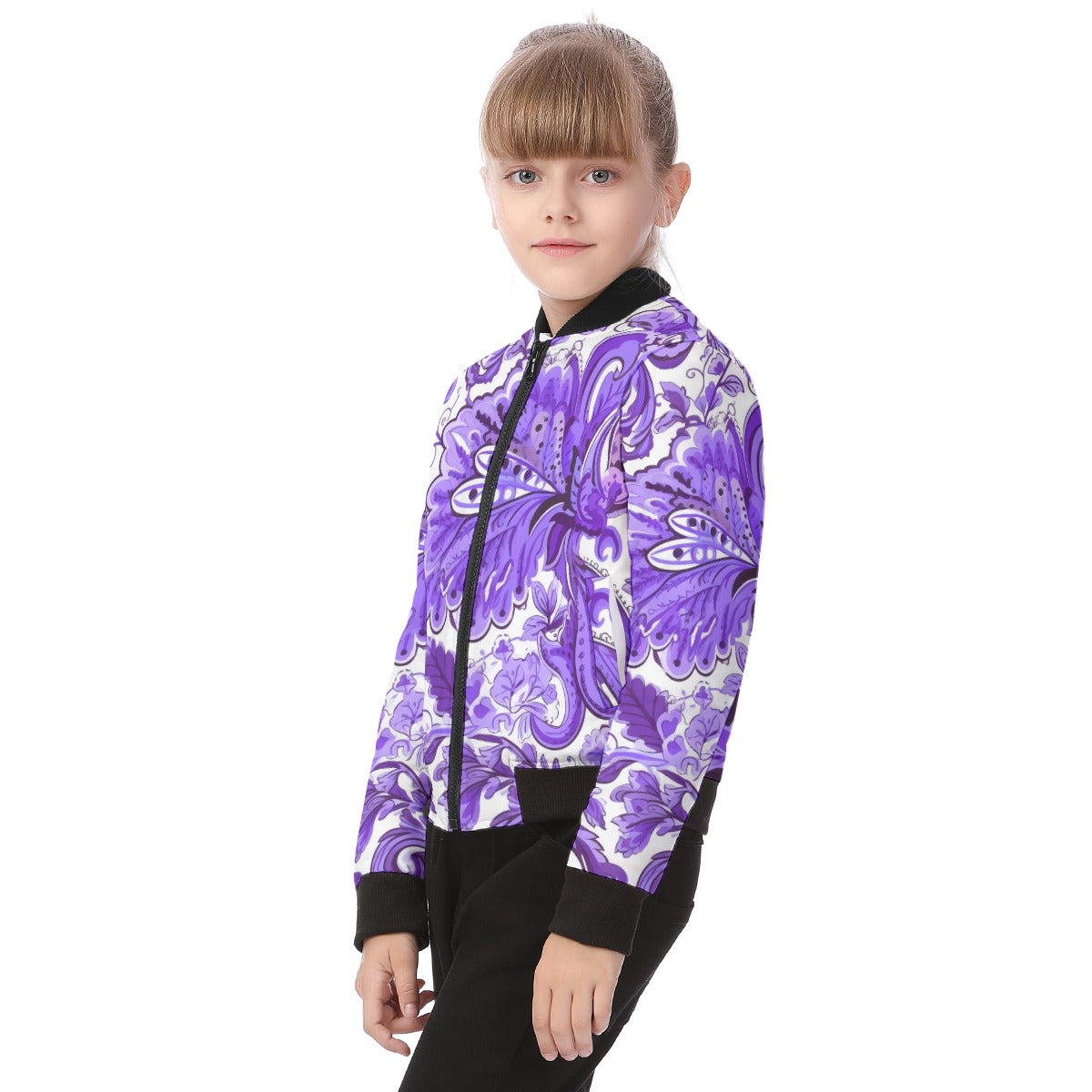 All-Over Print Kid's Bomber Jacket
