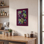 Thickened Rectangular Iron Wall Painting Printed in Canada
