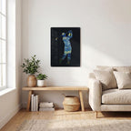 Golfer's Thickened Rectangular Iron Wall Painting Printed in Canada