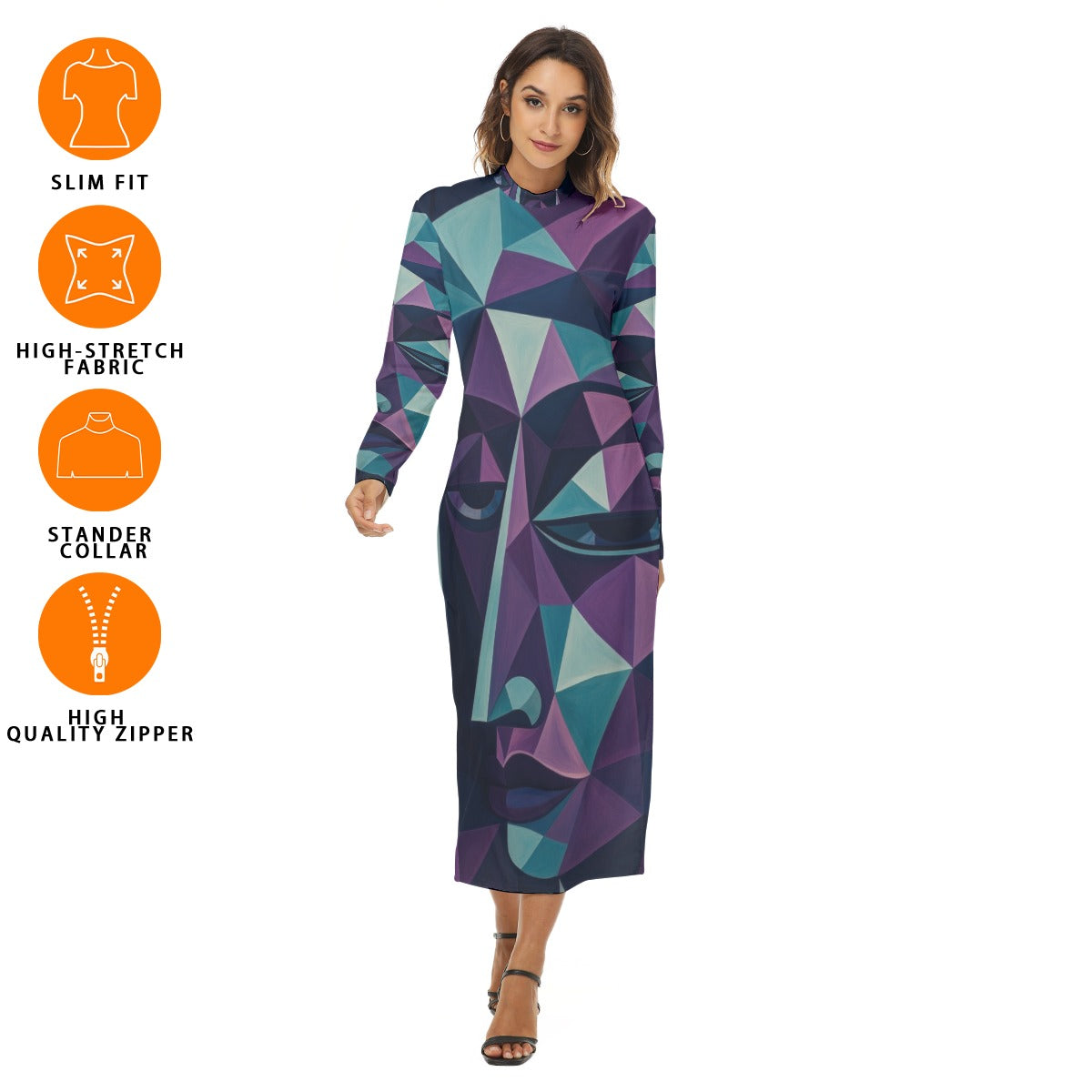 All-Over Print Women's Hip Dress