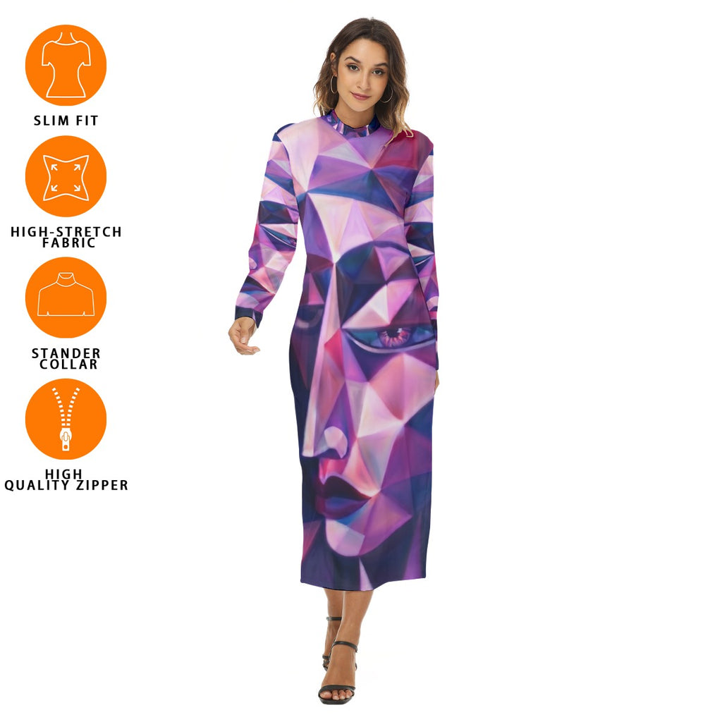 All-Over Print Women's Hip Dress