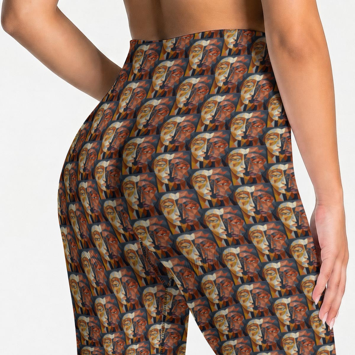 All-Over Print Women's Seamless High Waisted Butt-Lifting Leggings