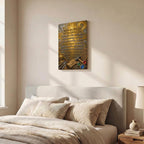 Vertical Framed Canvas Wall Art Printed in Canada