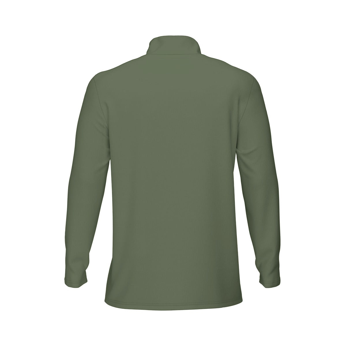 All-Over Print Men's Sports Collar Jersey With Long Sleeve| Interlock