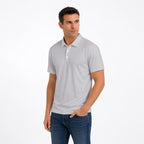 All Over Print Men‘s Two-Piece Collar Polo Shirt|Bonded Seam