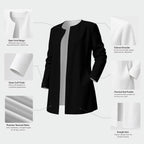 All-Over Print Women's Faux Sweater Cardigan