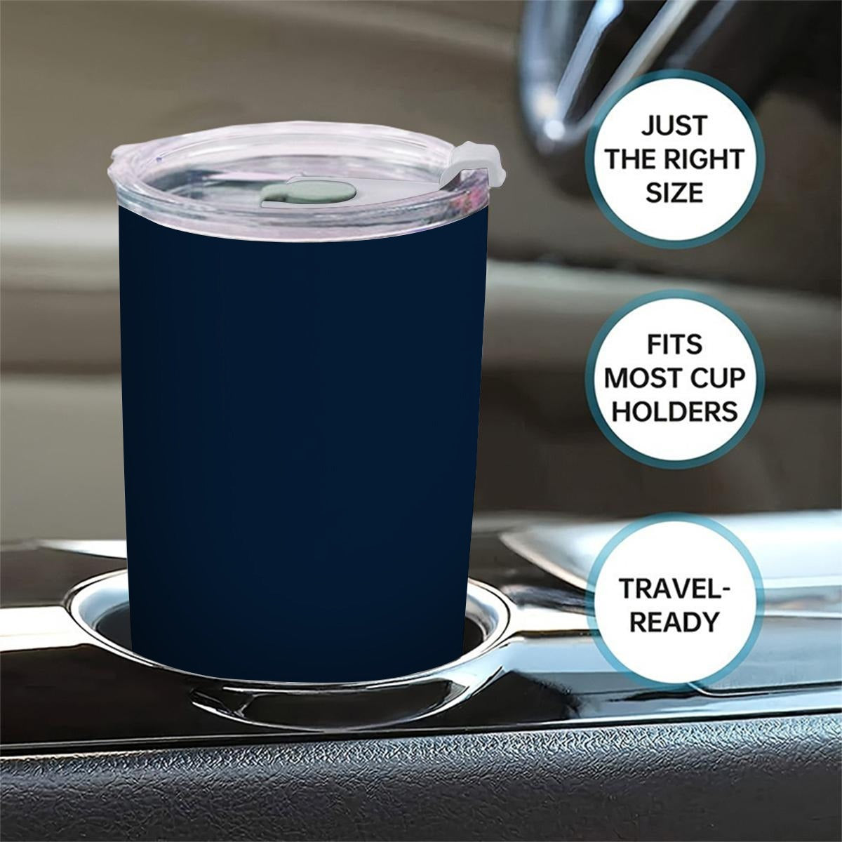 Custom 20OZ Tumbler With Sliding Lid Printed in USA