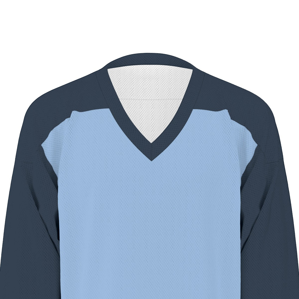 All-Over Print Men's V-neck Ice Hockey Jersey