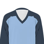 All-Over Print Men's V-neck Ice Hockey Jersey