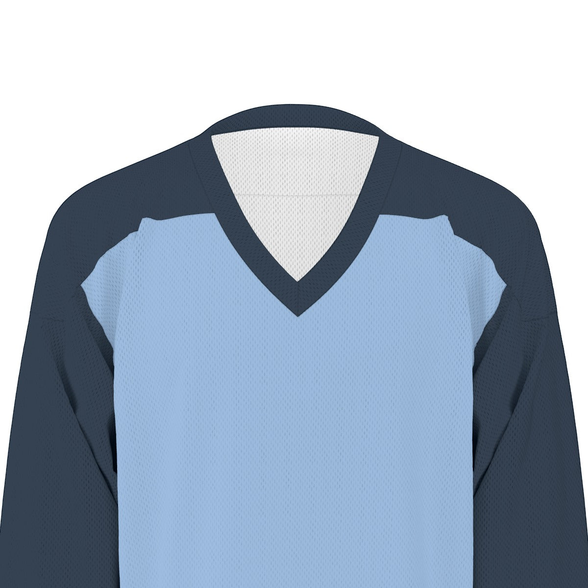 All-Over Print Men's V-neck Ice Hockey Jersey