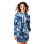 All-Over Print Women's Heavy Fleece Long Hoodie