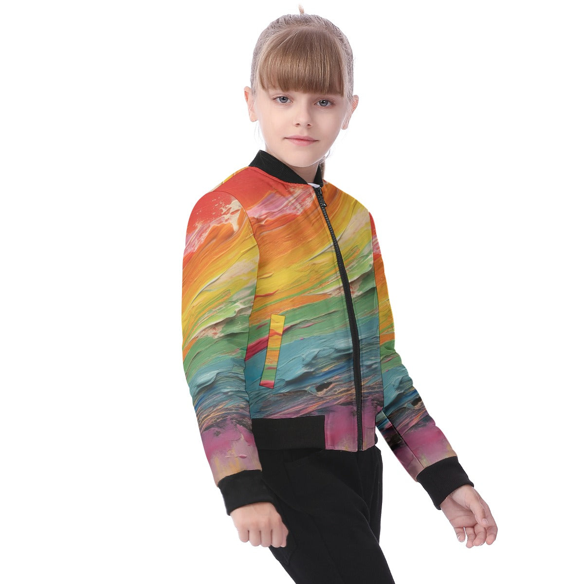 All-Over Print Kid's Bomber Jacket