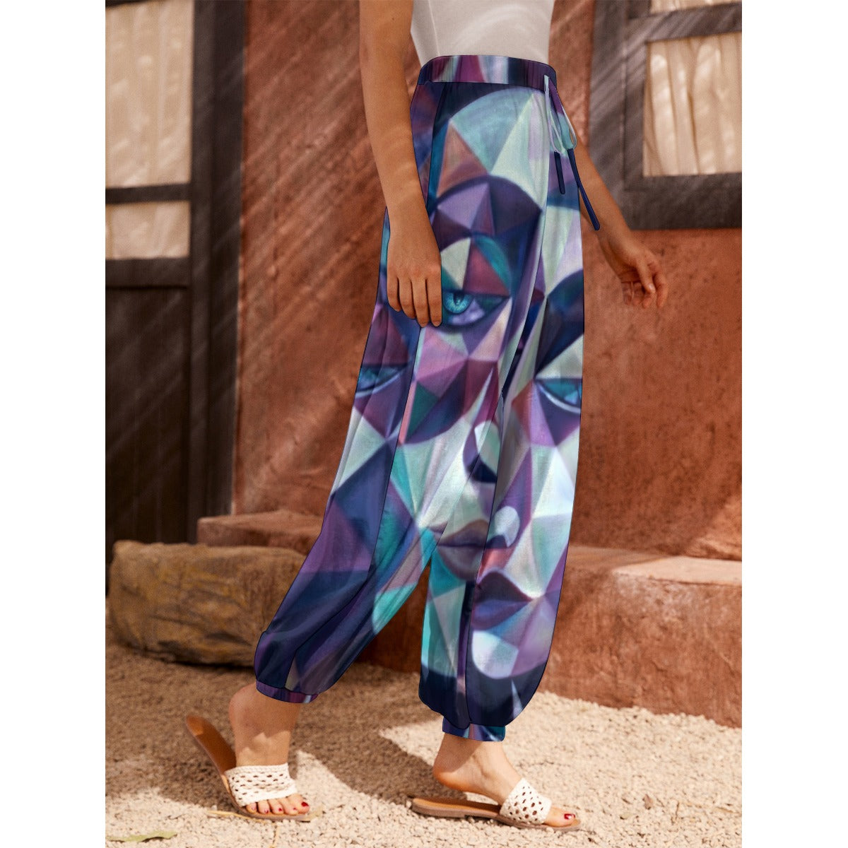 All-Over Print Women's Carrot Pants