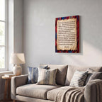 Bible Themed Quotes Designs WIth Purpose Brand Vertical Framed Canvas Wall