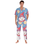 All-Over Print Unisex Scrub Set With Six Pocket