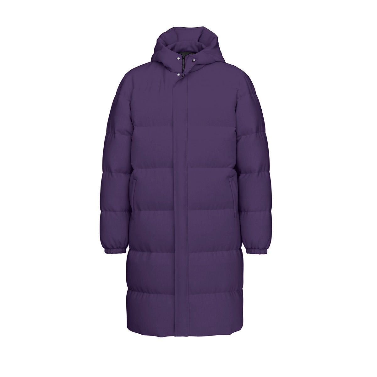 All-Over Print Unisex Long Down Jacket