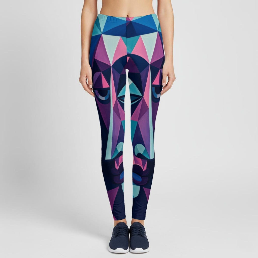 Completo felpa con cappuccio da donna stretch con stampa all-over