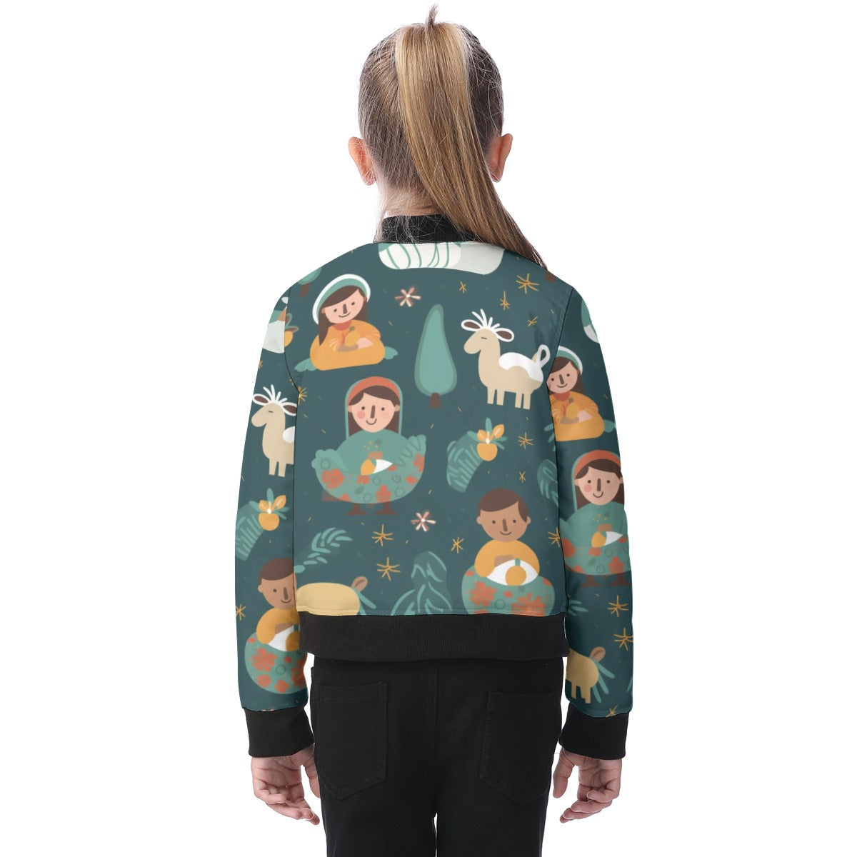 All-Over Print Kid's Bomber Jacket