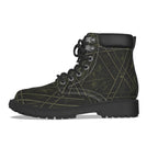 All-Over Print Men's Short Boots