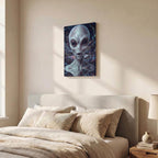 Vertical Framed Canvas Wall Art Printed in Canada