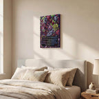 Vertical Framed Canvas Wall Art Printed in Canada