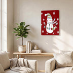 Thickened Rectangular Iron Wall Painting Printed in Canada