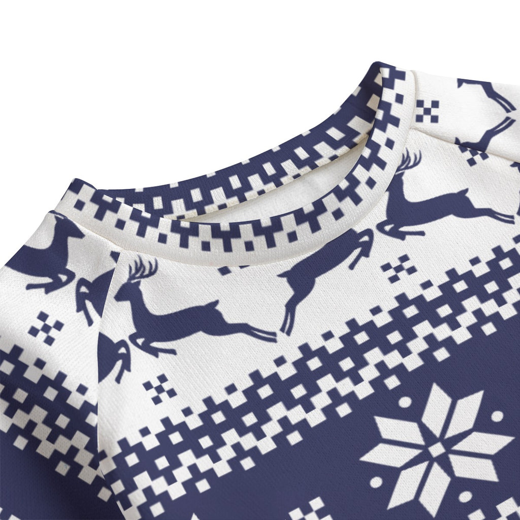 All-Over Print Kid's Knitted Fleece Set