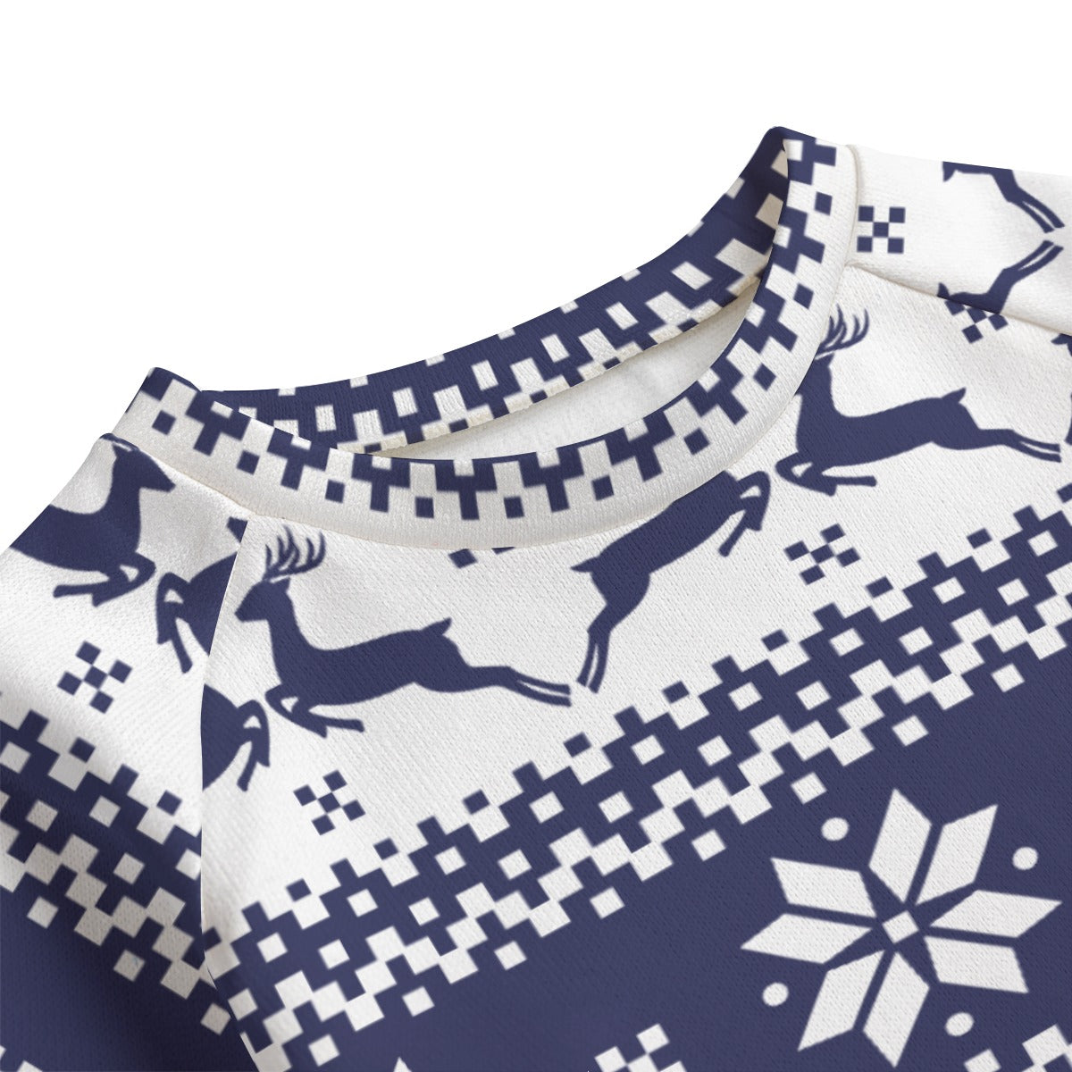 All-Over Print Kid's Knitted Fleece Set