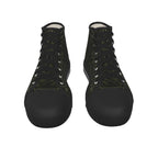 Men's Black Sole Canvas Shoes