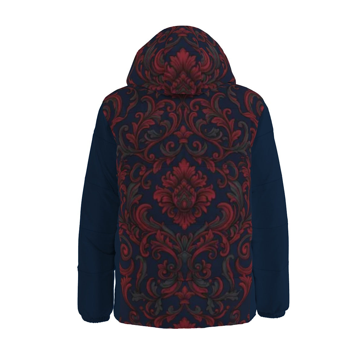 Piumino unisex con stampa all-over