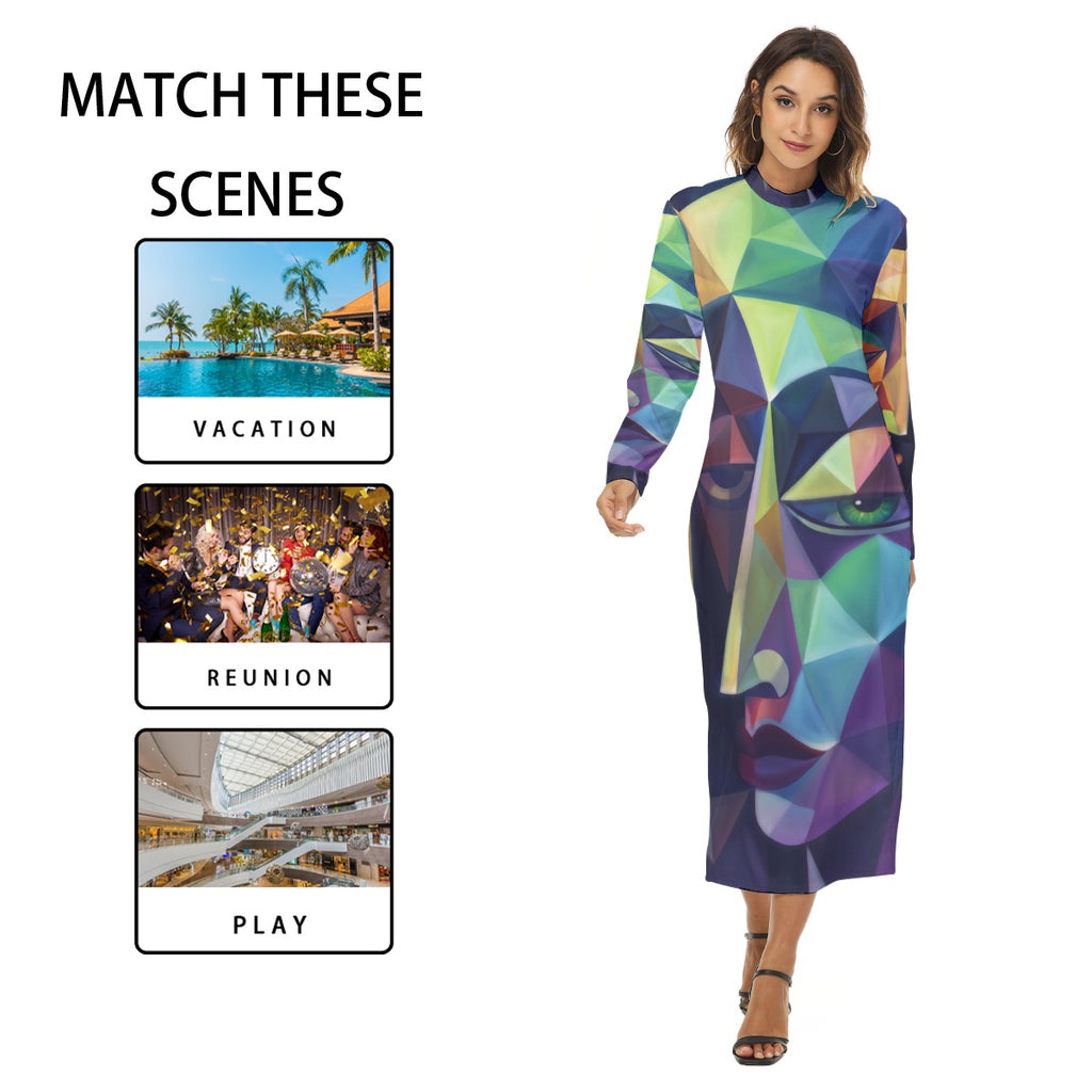 All-Over Print Women's Hip Dress