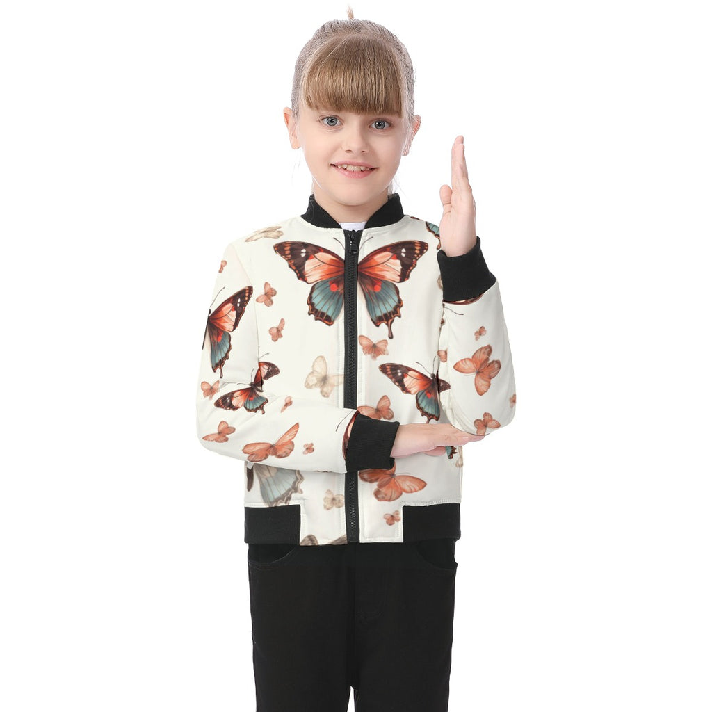 Blouson aviateur enfant à imprimé intégral