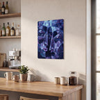 Thickened Rectangular Iron Wall Painting Printed in Canada